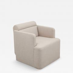 Modern Upholstered Swivel Armchair - 3532968