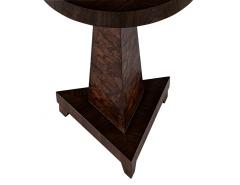 Modern Walnut Accent Drinks Table - 3488162