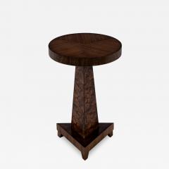 Modern Walnut Accent Drinks Table - 3490296