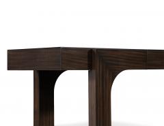Modern Walnut Console Table - 4789497