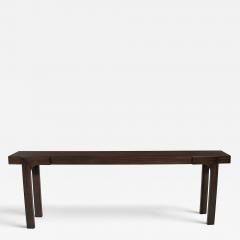 Modern Walnut Console Table - 4789641