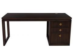 Modern Walnut Office Desk - 3104649