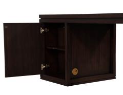 Modern Walnut Office Desk - 3104653