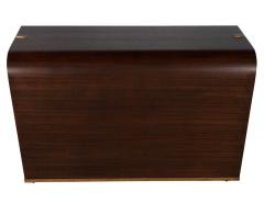 Modern Waterfall Desk in Dark Walnut Finish by Baker Furniture - 2536566