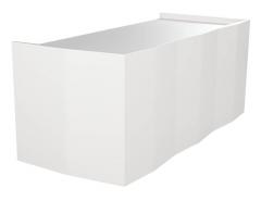 Modern White Lacquered Executive Desk Normandie by Baker Furniture - 2536394