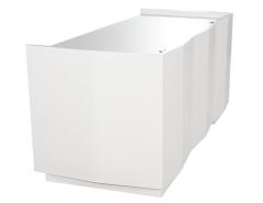 Modern White Lacquered Executive Desk Normandie by Baker Furniture - 2536395