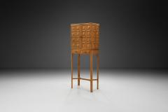 Modern Wooden Cabinet by Ulf Ekdahl Attr Sweden Second half of 20th Century - 4252321