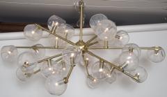 Moderne Iridescent Sputnik Ceiling Fixture Contemporary - 1589318