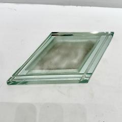 Modernist Acid Etched Glass Vide Poche  - 4580370