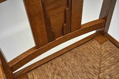 Modernist Armchair with Woven Seat The Netherlands early 20th Century - 4528280