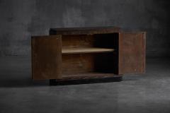 Modernist Art Deco Oak Cabinet France 1940s - 4452145