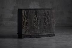 Modernist Art Deco Oak Cabinet France 1940s - 4452157