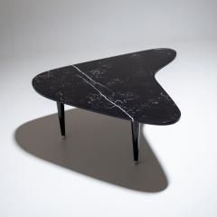 Modernist Black Marble Coffee Table Italy 20th Century - 3587309