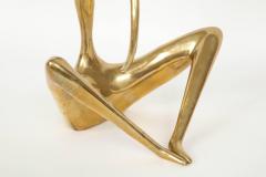 Modernist Brass Yoga Figure - 902974