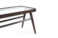 Modernist Cherry Wood Coffee Table Italy 1950s - 502271