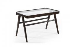Modernist Cherry Wood Coffee Table Italy 1950s - 502273