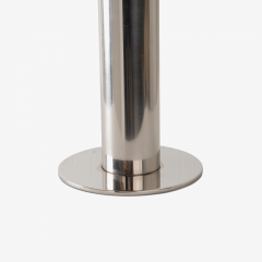 Modernist Chrome Nickel Task Accent Mushroom Lamp - 3228025