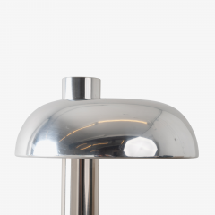 Modernist Chrome Nickel Task Accent Mushroom Lamp - 3228028