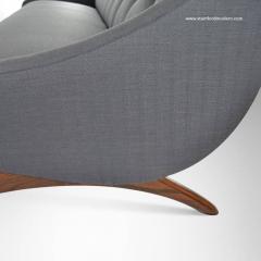 Modernist Floating Sofa in the Style of Vladimir Kagan 1950s - 127889