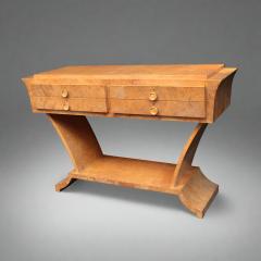 Modernist Four Drawer Console in Thuja Root - 4568163