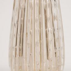 Modernist Handblown Murano Table Lamps in Glass Brass w 24kt Gold Flecks - 2660316