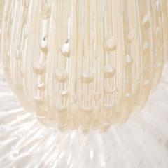Modernist Handblown Murano Table Lamps in Glass and Brass 24 karat Gold Flecks - 4550632