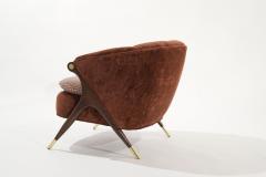 Modernist Karpen of California Lounge Chair C 1950s - 2815022