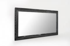 Modernist Limed Oak Rectangular Mirror C 1960s - 2924418