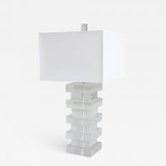 Modernist Lucite Table Lamp - 1045749