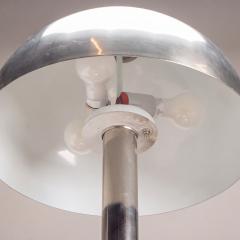 Modernist Mushroom Floor Lamp in Polished Aluminum - 4768210