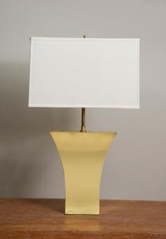 Modernist Pair of Brass Table Lamps - 2067285