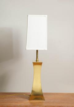 Modernist Pair of Brass Table Lamps - 2067288