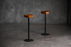 Modernist Pedestal Stool France Mid 20th Century - 4821391