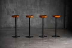 Modernist Pedestal Stool France Mid 20th Century - 4821409