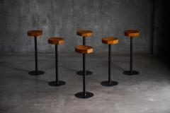 Modernist Pedestal Stool France Mid 20th Century - 4821439