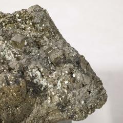 Modernist Pyrite Rock Specimen on Rectilinear Lucite Base - 3523977