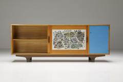 Modernist Sideboard with Ceramic Details 1950s - 2321794