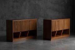 Modernist Slatted Credenza Italy 1960s - 4506248