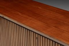 Modernist Slatted Credenza Italy 1960s - 4506298