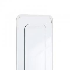 Modernist Two Tier Mirror w Rounded Beveled Edges Custom for High Style Deco - 3108989
