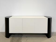 Modernist Two Tone Lacquered Credenza - 3240175