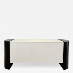 Modernist Two Tone Lacquered Credenza - 3252699