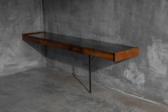 Modernist Wall Mounted Console France 1960s - 4452327