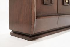Modernist Walnut Dresser Italy 1950s - 2588050