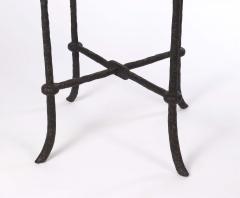 Modernist Wrought Iron Pedestal 20thc  - 4455998