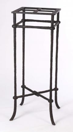 Modernist Wrought Iron Pedestal 20thc  - 4456000
