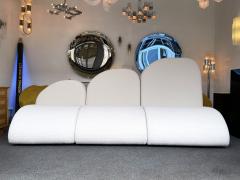 Modular Cloud Sofa Boucl Fabric by Opdipo Italy 1980s - 1894469