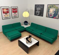 Modular Green Sofa Ensemble Orbis by Luigi Colani for COR Germany circa 1970 - 4816781