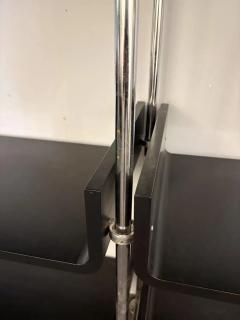 Modular Wall Unit by Michel Ducaroy Lacquered Wood and Steel France 1970s - 4546293