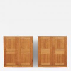 Mogens Koch Mogens Koch Oak Cabinets or Nightstands by Rud Rasmussen - 3829277